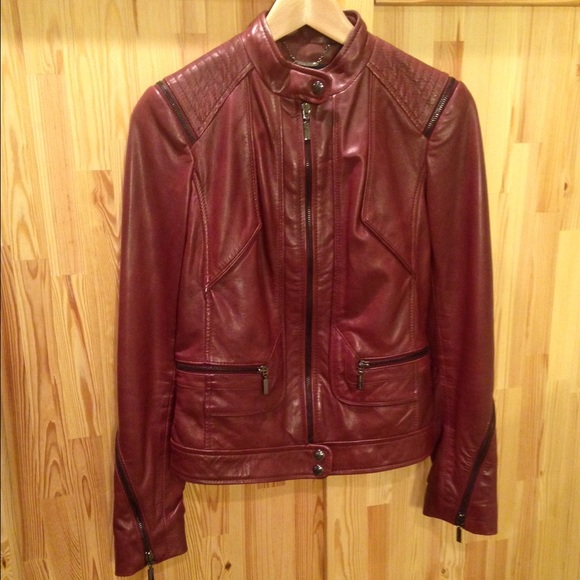 Bernardo Leather Moto Jacket
