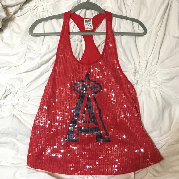 VS Angel's baseball crop top