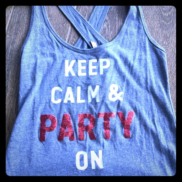 VICTORIA SECRET CROSSBACK TANK~SIZE XSM