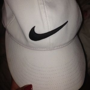 White Nike Hat