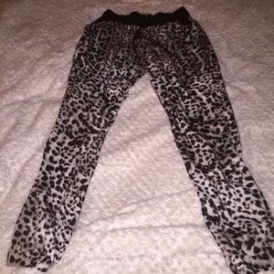 Ultra Flirt Animal Print Joggers