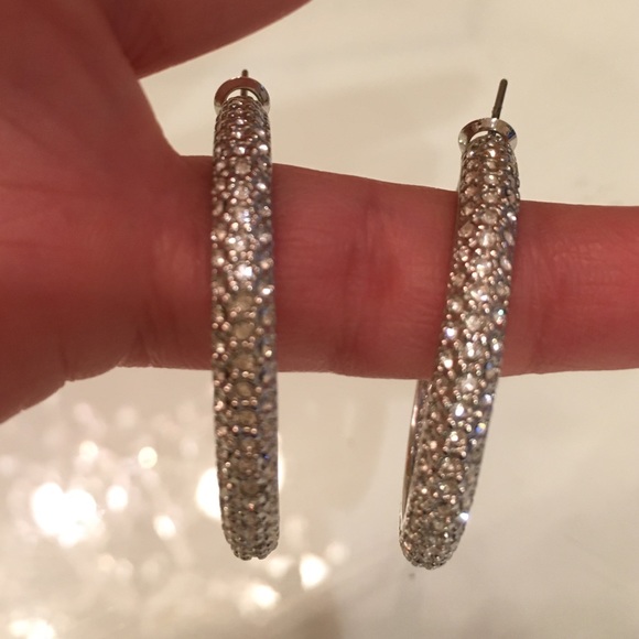 Rhinestone hoops