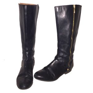 Clarks Leather Zip Up Boots Size 9