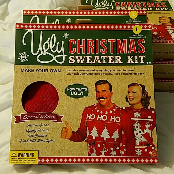 Going Quickly! Ugly Christmas Sweater Kit
