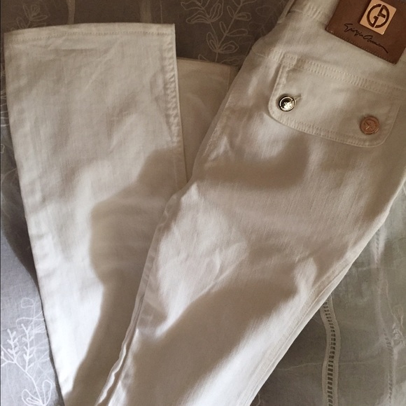 Giorgio Armani white jeans - Picture 2 of 4