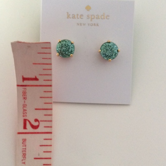 ❤️Host Pick❤️Kate Spade Glitter Gumdrop Earrings - Picture 3 of 3