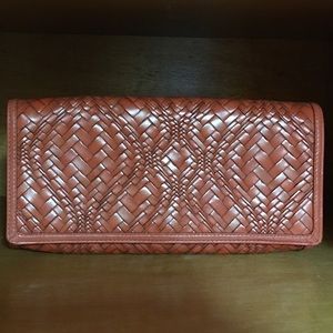 Cole Hann Leather clutch