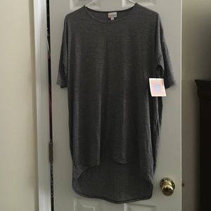 LulaRoe Irma, heather grey