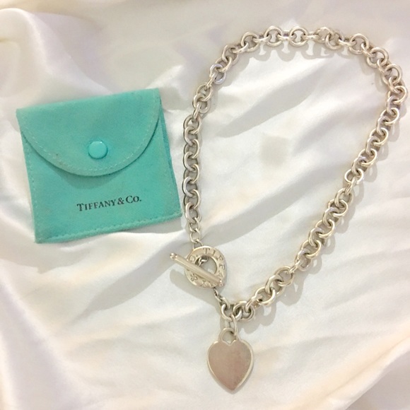 Tiffany & Co. Heart Toggle Necklace and Bracelet - Picture 2 of 3