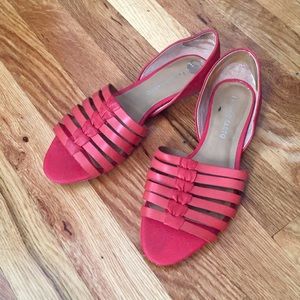 Franco Sarto Red Flats