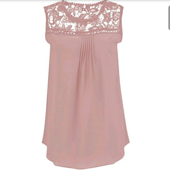 *SALE*Chiffon Lace Top