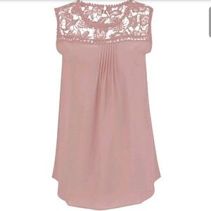 *SALE*Chiffon Lace Top