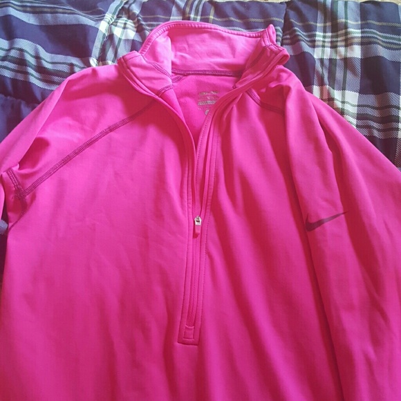 Nike Pro zip pull over