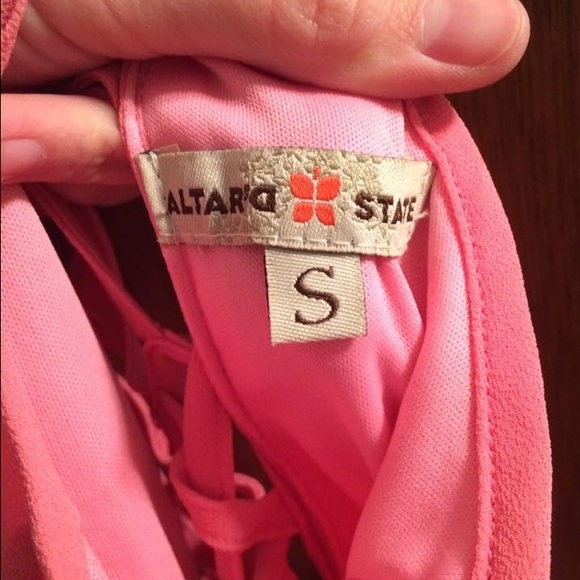 Altar'd State Pink Dress Size Small - Picture 3 of 4