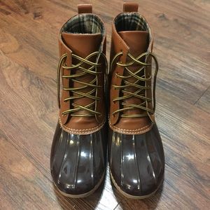 Brown Duck Boots