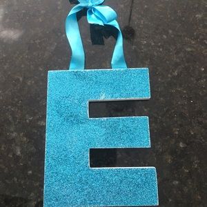 Large letter E