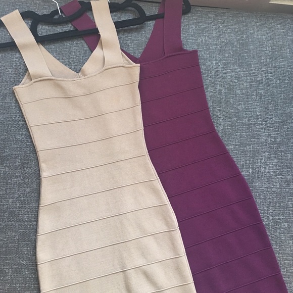 Guess by Marciano V-Neck Bandage Dress - Picture 3 of 3