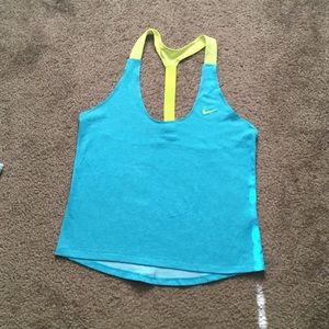 Nike t-back tank top