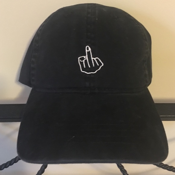 Brandy Melville Accessories - Middle Finger Cap