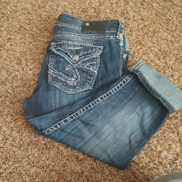 Silver Capris