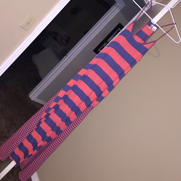 Maxi Dress - stripe patten