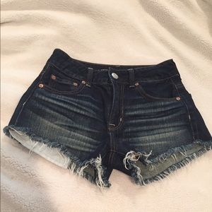 American eagle jean shorts