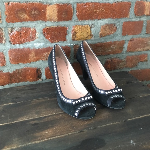 Marc by Marc Jacobs Studded Kitten Heel