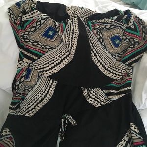 Strapless long maxi dress