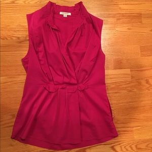 Banana Republic Ruffle Sleeveless Top