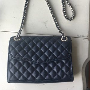 Rebecca Minkoff navy quilted bag