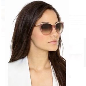 Kate Spade Cat Eye Glasses in Rose Gold