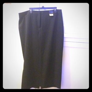 Black skirt