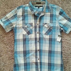 Men's Plaid Button up Shirt