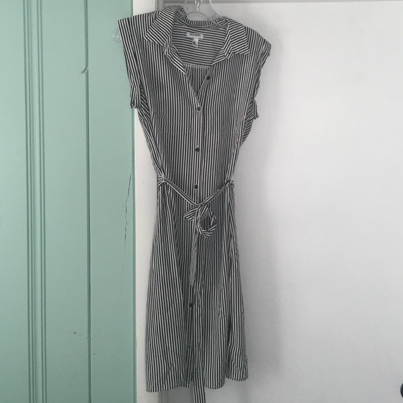 Stripe Shirt Dress