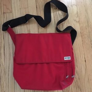 Jack spade red messenger big bag :-)
