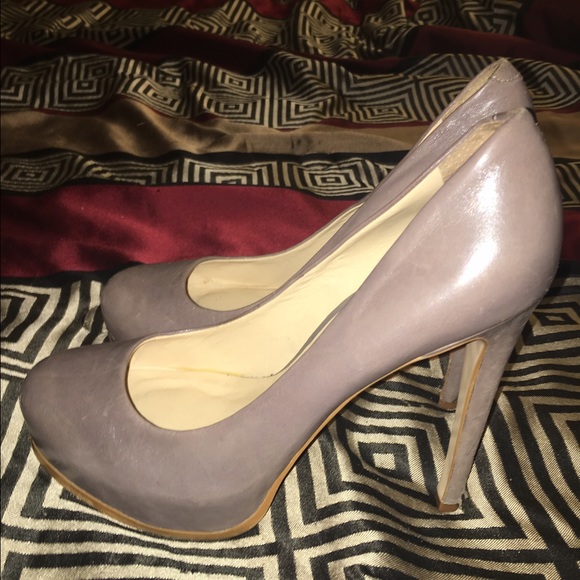 Genuine leather pump