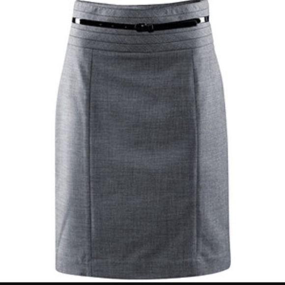 H&M Grey Pencil Skirt