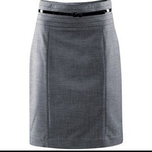 H&M Grey Pencil Skirt