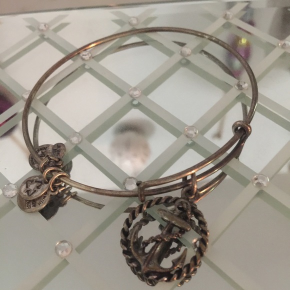 Alex & Ani Anchor bracelet bundle!