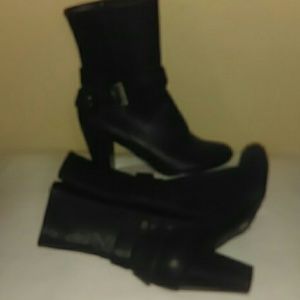 Black ankle boot