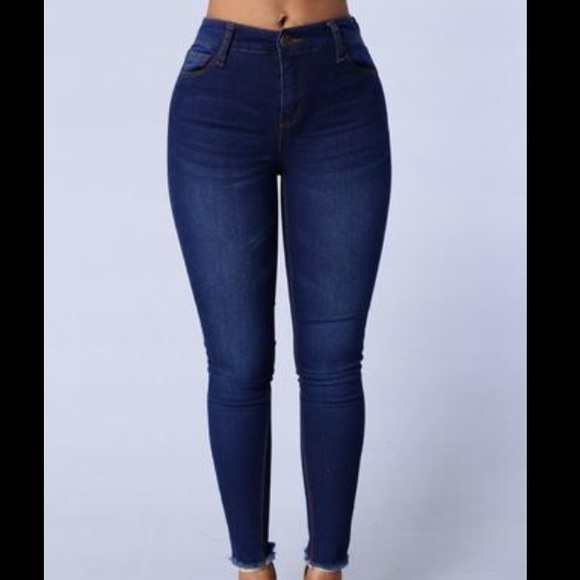 FASHION NOVA "DOUBLE TROUBLE JEANS"