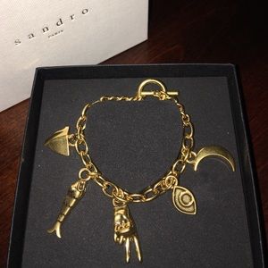 Sandro Paris Charm Bracelet