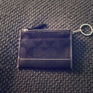 Coach change purse/card holder