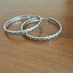 Lucky brand hoop earrings
