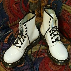 Authentic Dr Martens 8 Eye Lace Up Boots