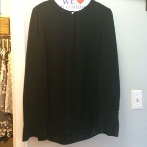 JCrew Black Button Down - Black - Drycleaned