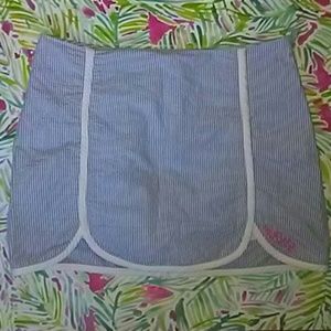 Lilly pulitzer seersucker skirt