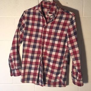 Plaid Red/Blue Merona button up