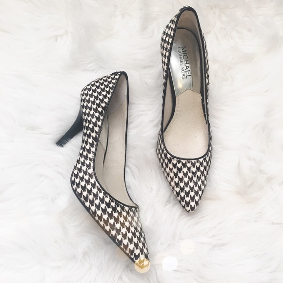 MICHAEL Michael Kors Shoes - Michael Kors Houndstooth Heels