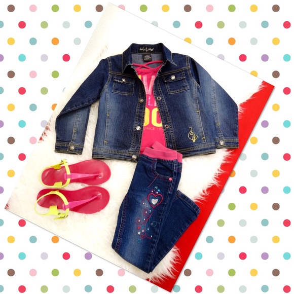 Baby Phat Girl Jean Jacket. Size 4T.